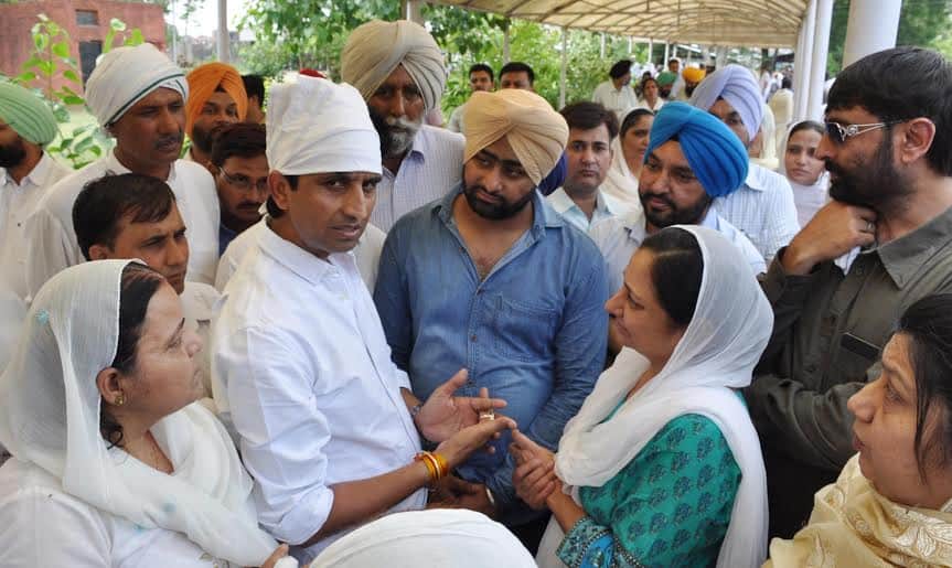 funeral of shaheed-e-azam bhagat singh grandson abhitej singh sandhu