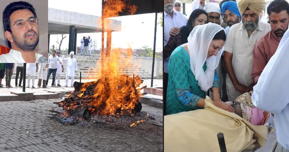 funeral of shaheed-e-azam bhagat singh grandson abhitej singh sandhu