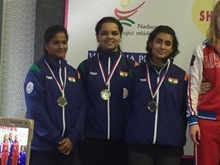shooters, chandigarh shooters win silver medal, hops championship, chandigarh