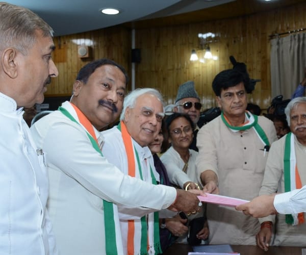 rajyasabha nomination of congress candidates