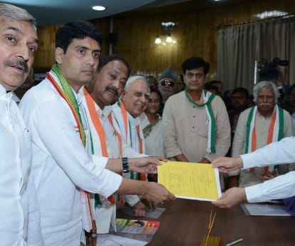 rajyasabha nomination of congress candidates