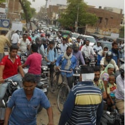 Dabda flyover closed first day, system failed, hisar