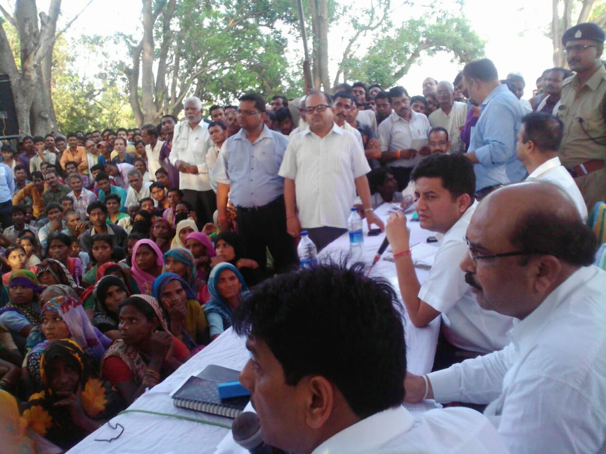 Case will be filled against Gram Pradhan and slit onwers 