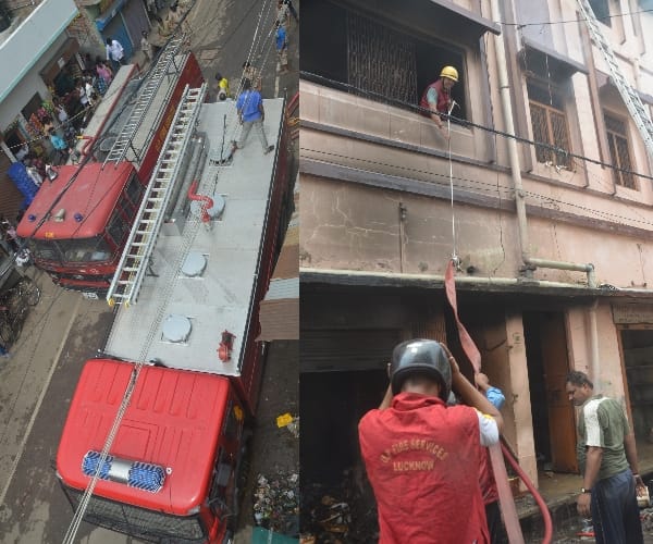 mr enterprises caught fire due to short circuit