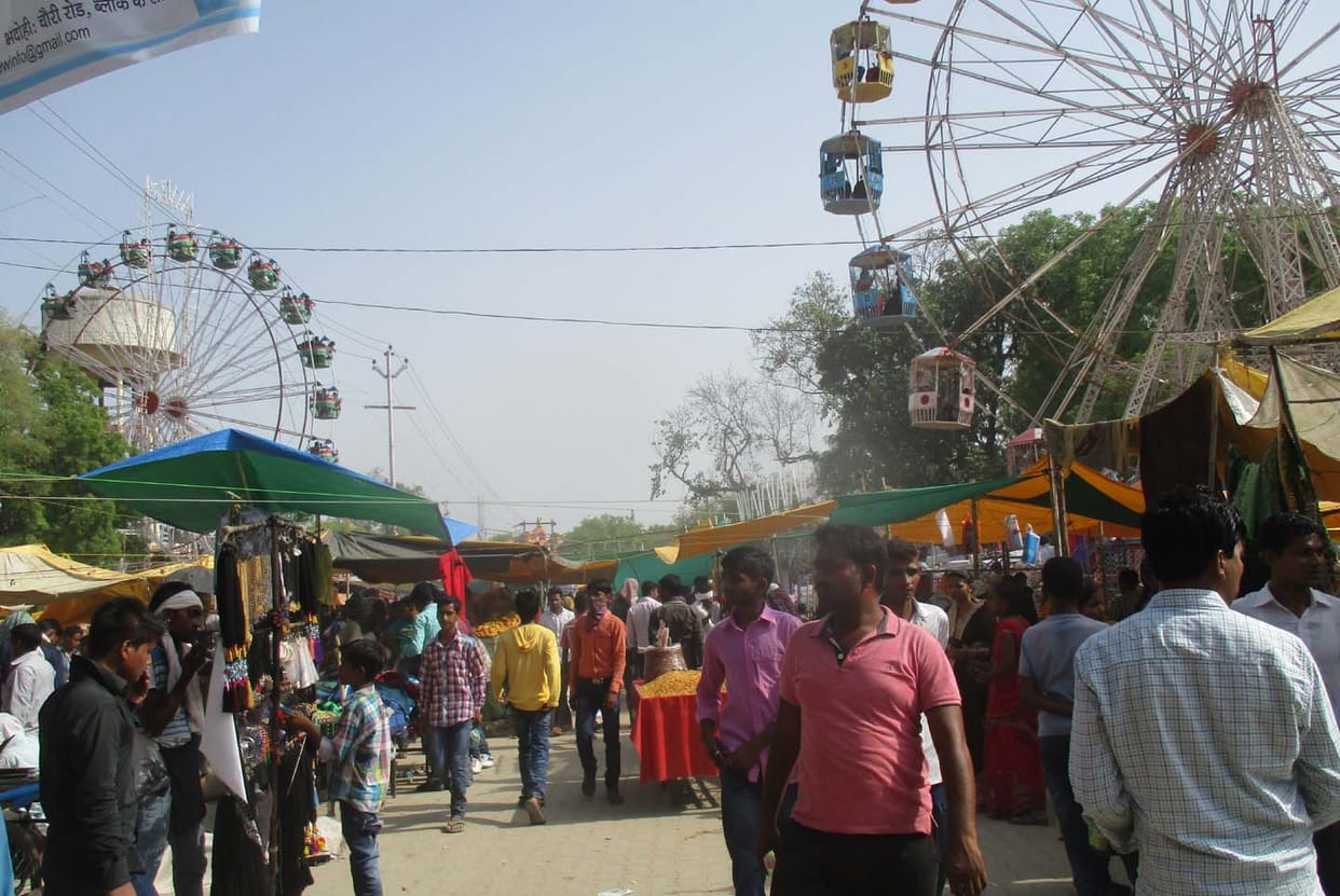 The surge of pilgrims at the fair aroused was Ghazi Miyan