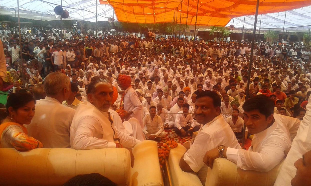 Krishan Pal Gujjar paid 50 million for development