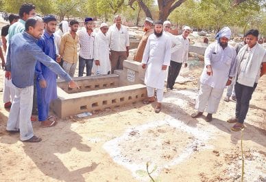 haji moin's dead body kept in suitcase and thrown