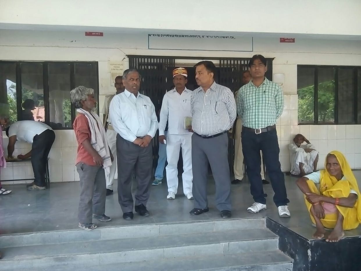 13 officer and worker absent in inspection