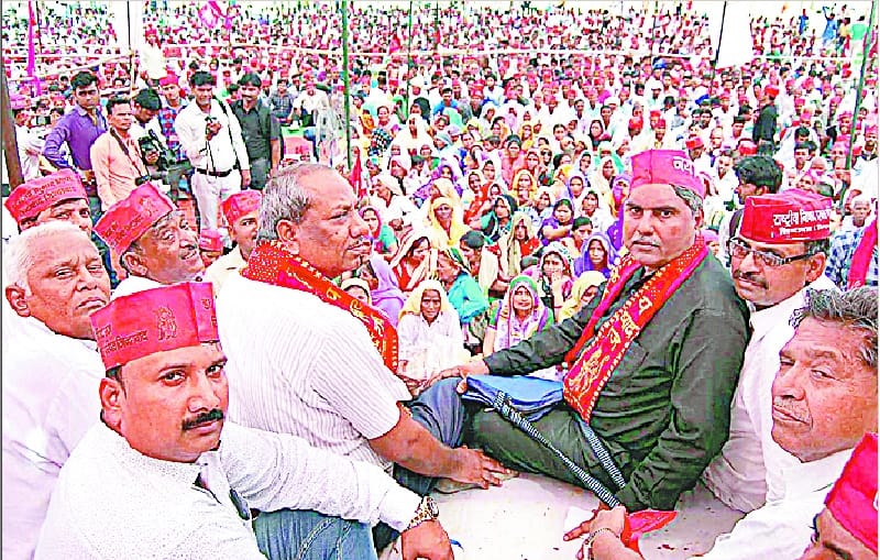 Kashyap Nishad rally