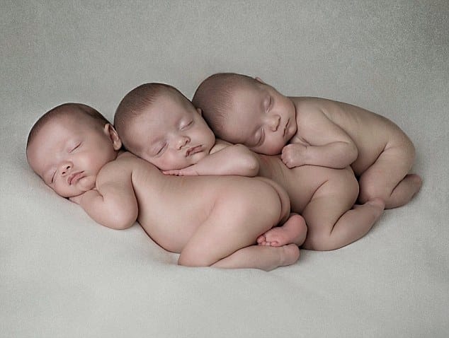 Miracle boy triplets Rocco Rohan Roman beat odds of 200 million-to-one