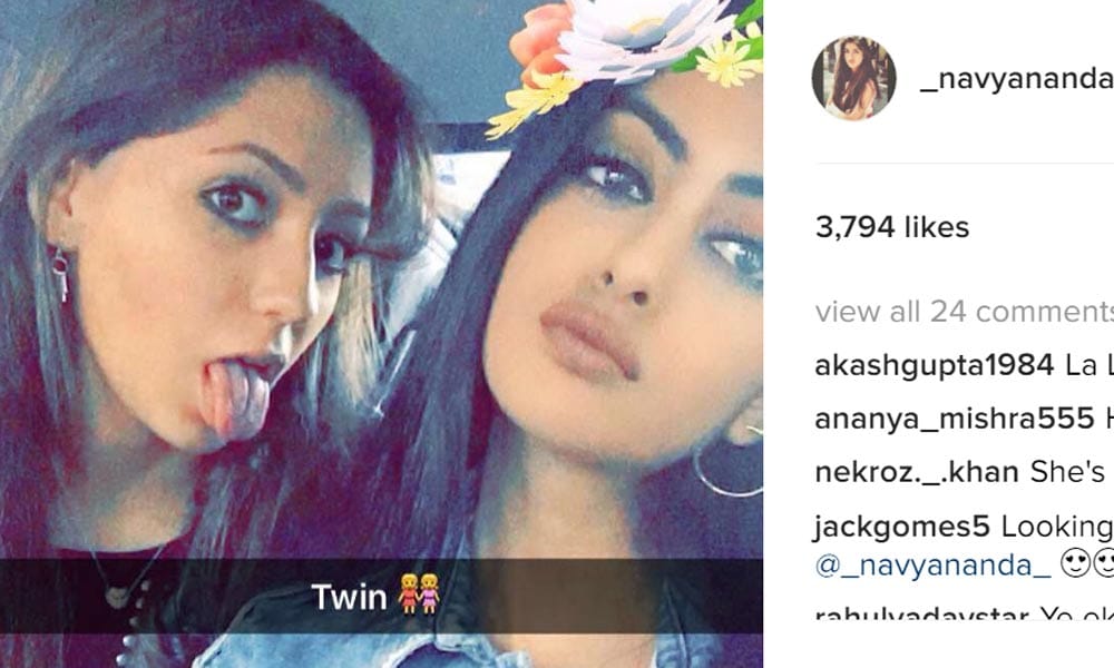Aryan Khan and Navya Naveli Nanda spotted dining in London