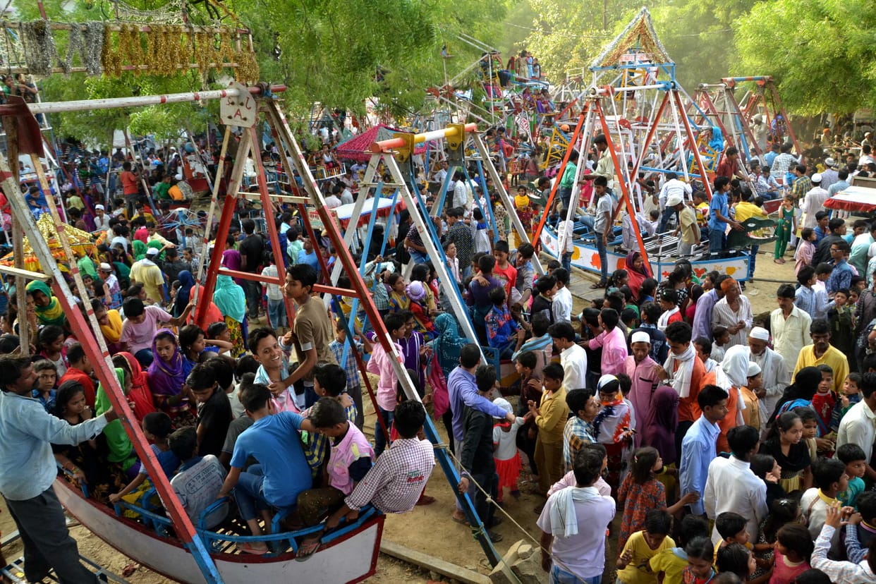 The procession then returned, not the wedding of Ghazi Miyan