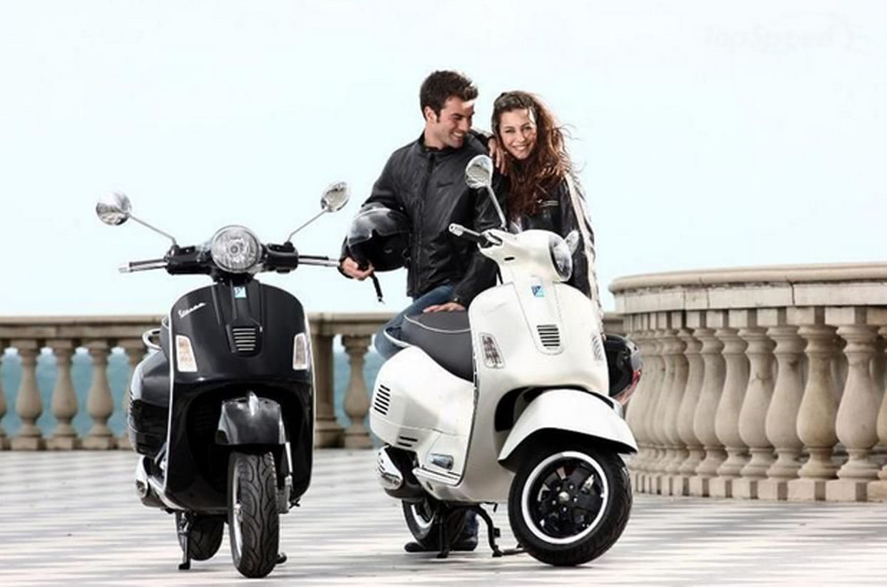 piaggio vespa and aprilia sr150 become the first abs equipped scooters