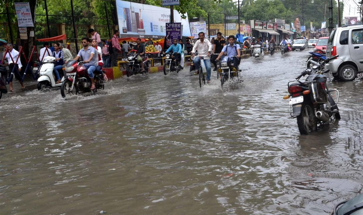 Heavy rain is expected to give the first rains