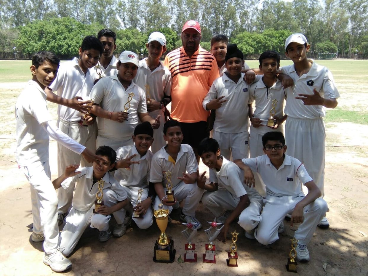 under 14 cricket, ritwik, sopins school,. chandigarh bepist, cent jons, cricket, chandigarh