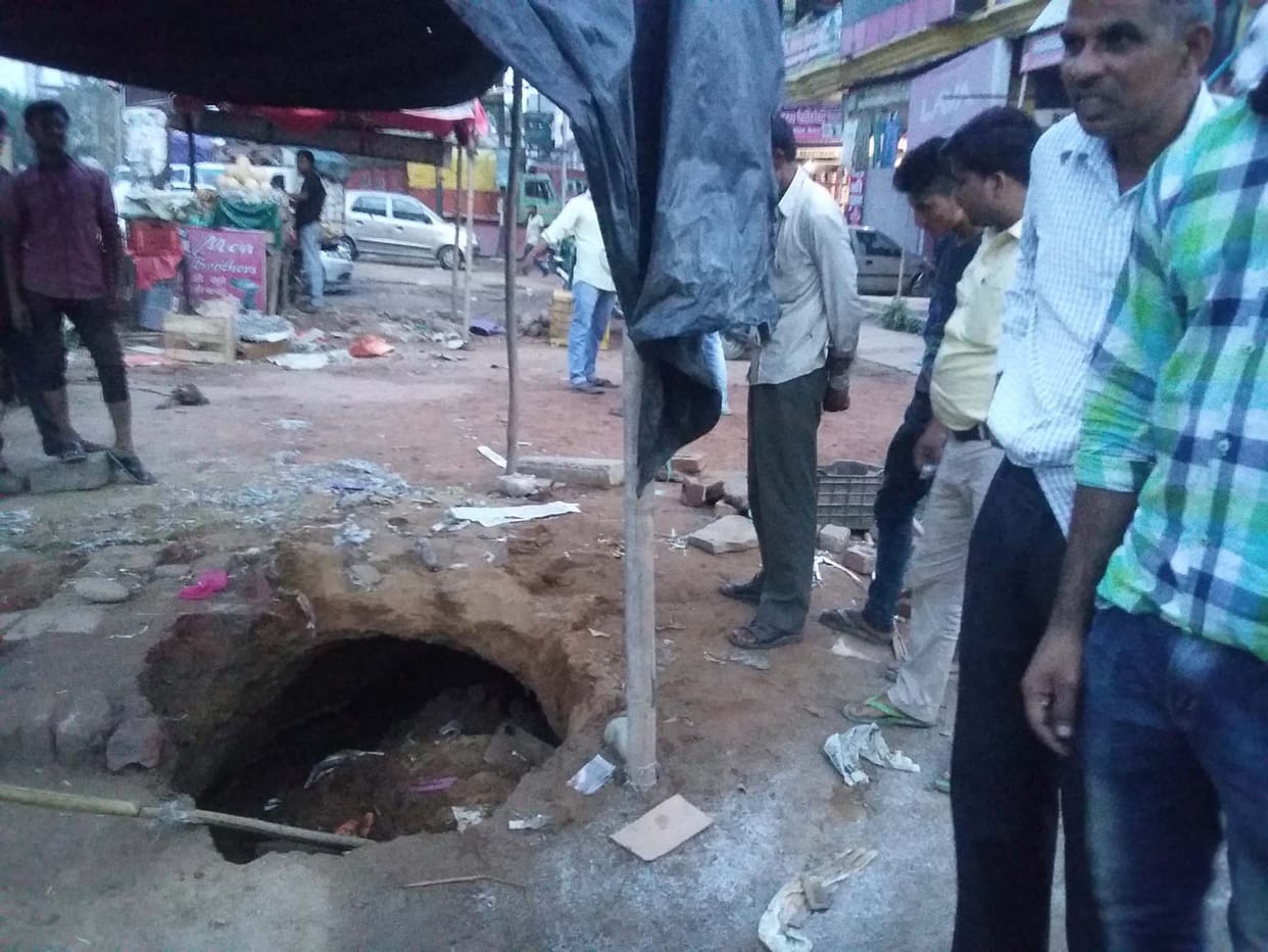 leakage water line, ground strand