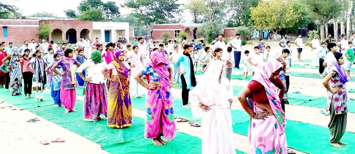 yoga in villages