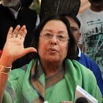 President Mukherjee accepts the resignation two Union Ministers Dr. Najma Heptulla, G.M. Siddeshwara