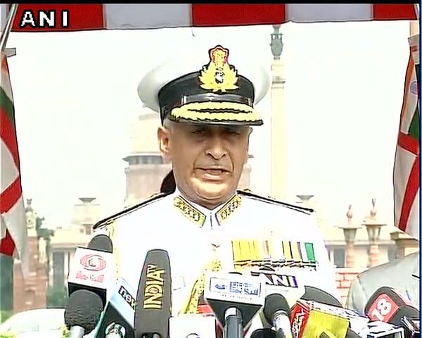 Admiral Lanba takes over as Chief of Naval Staff