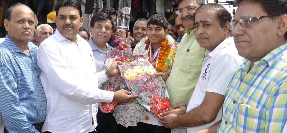 anmol won three medals in international shooting competition 