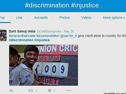 pranab dhanawade not selected for under 16 for mumbai