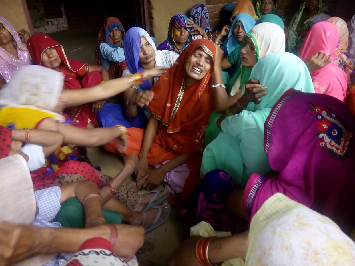 three died in road accidents in khurja