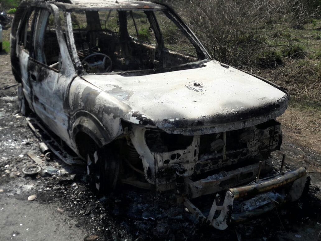 doctor dead body found in car fully burnt.