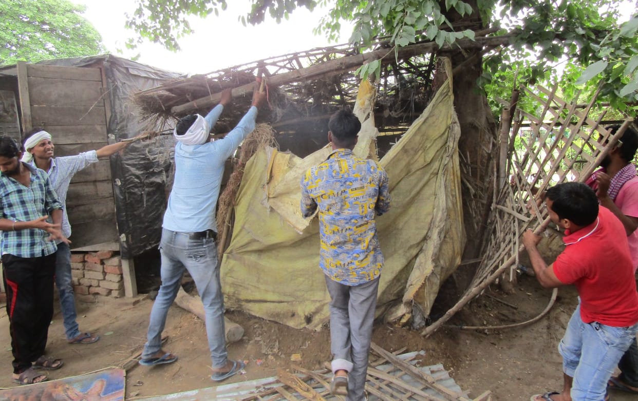 The illegal possession of JCB Tudwai