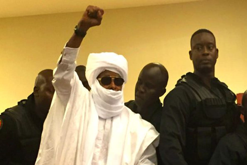 chad former president life sentence