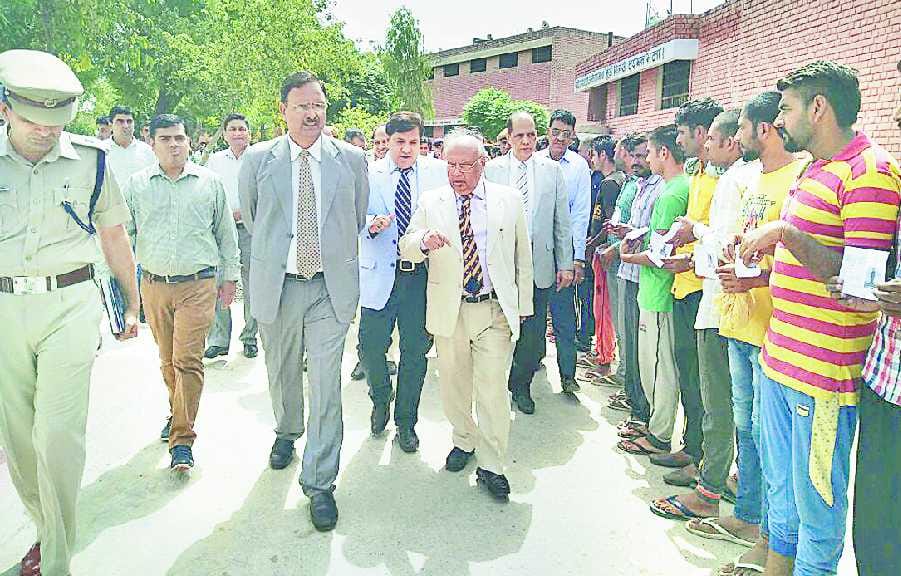 Sirsa News, Hindi News, Crime, Jail Inspection, Justice Bijendra jain, Prisioner, Sirsa