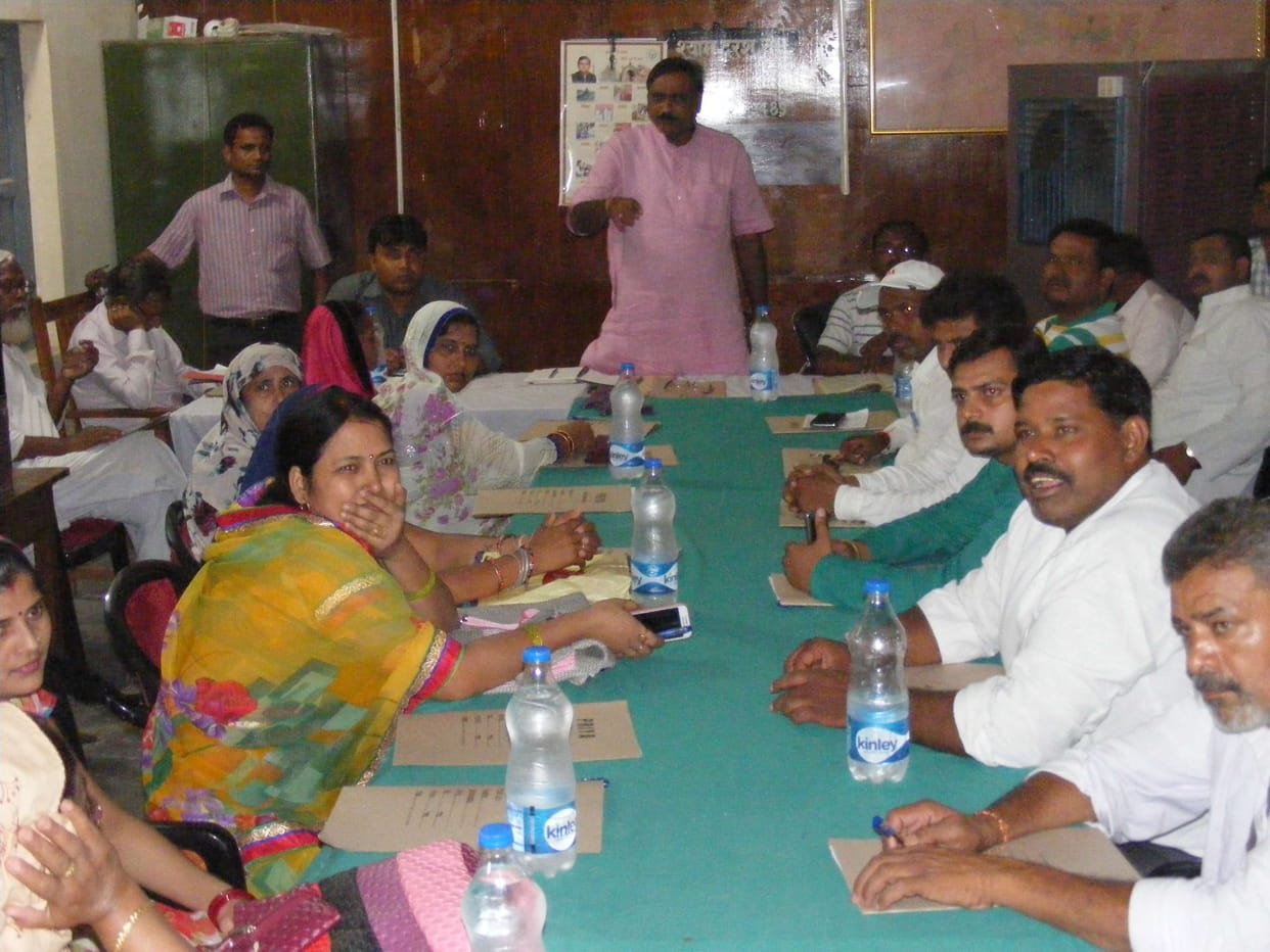 Municipal Board met amid uproar