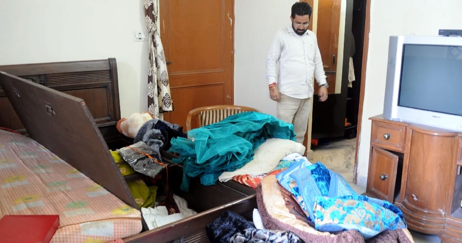 theft, ex jail minister house theft, malkiyat birmi, ludhiana police, ludhiana