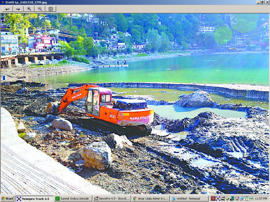 Color is bringing the effort to save the world-famous Naini Lake