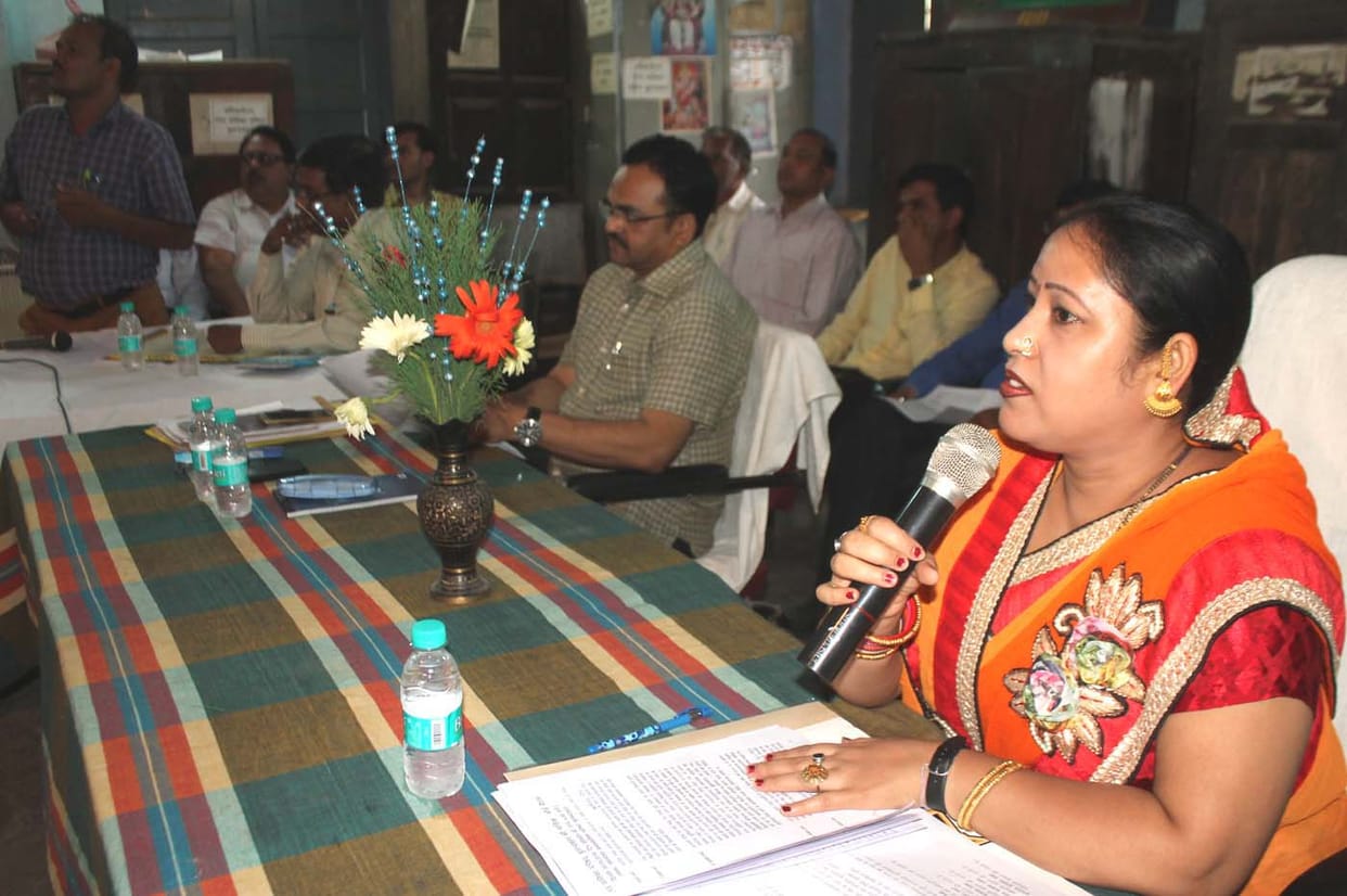 palika awaken after water loging in city