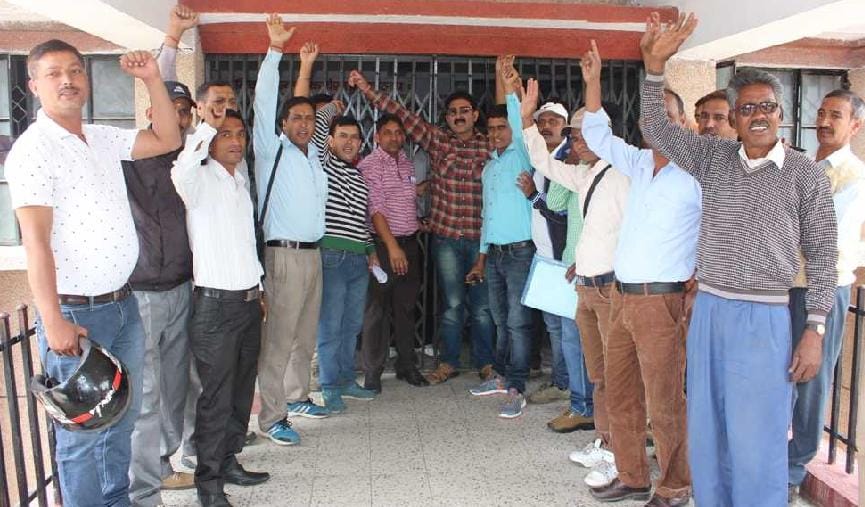 pradhan sought payment of NREGA