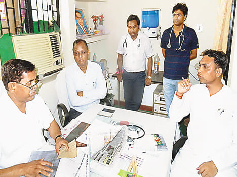 Doctors stalled OPD and emergency services