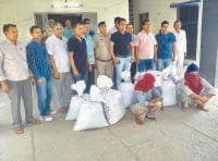 The truck was carrying rice and opium Curapost