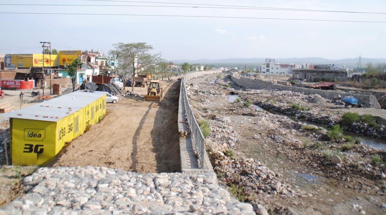 river front development scheme in dehradun.