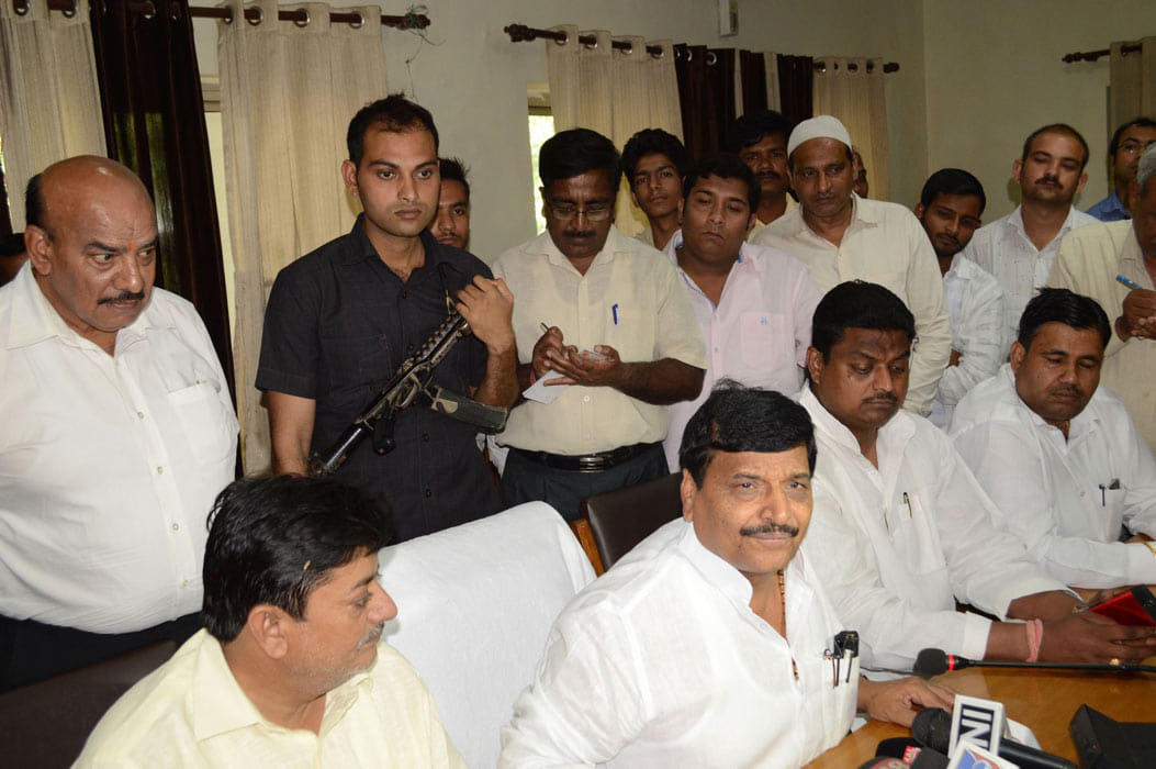 Shivpal comment on SP-RLD Coalation issue.