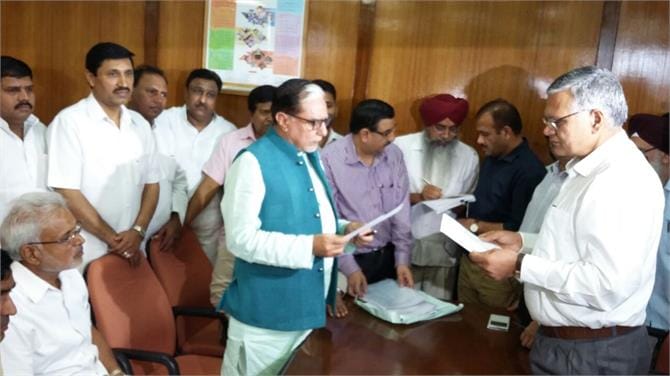 subash chandra, subash chandra files nomination, rajya sabha, haryana bjp, haryana