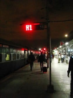 Coach indicator will start at the railway station
