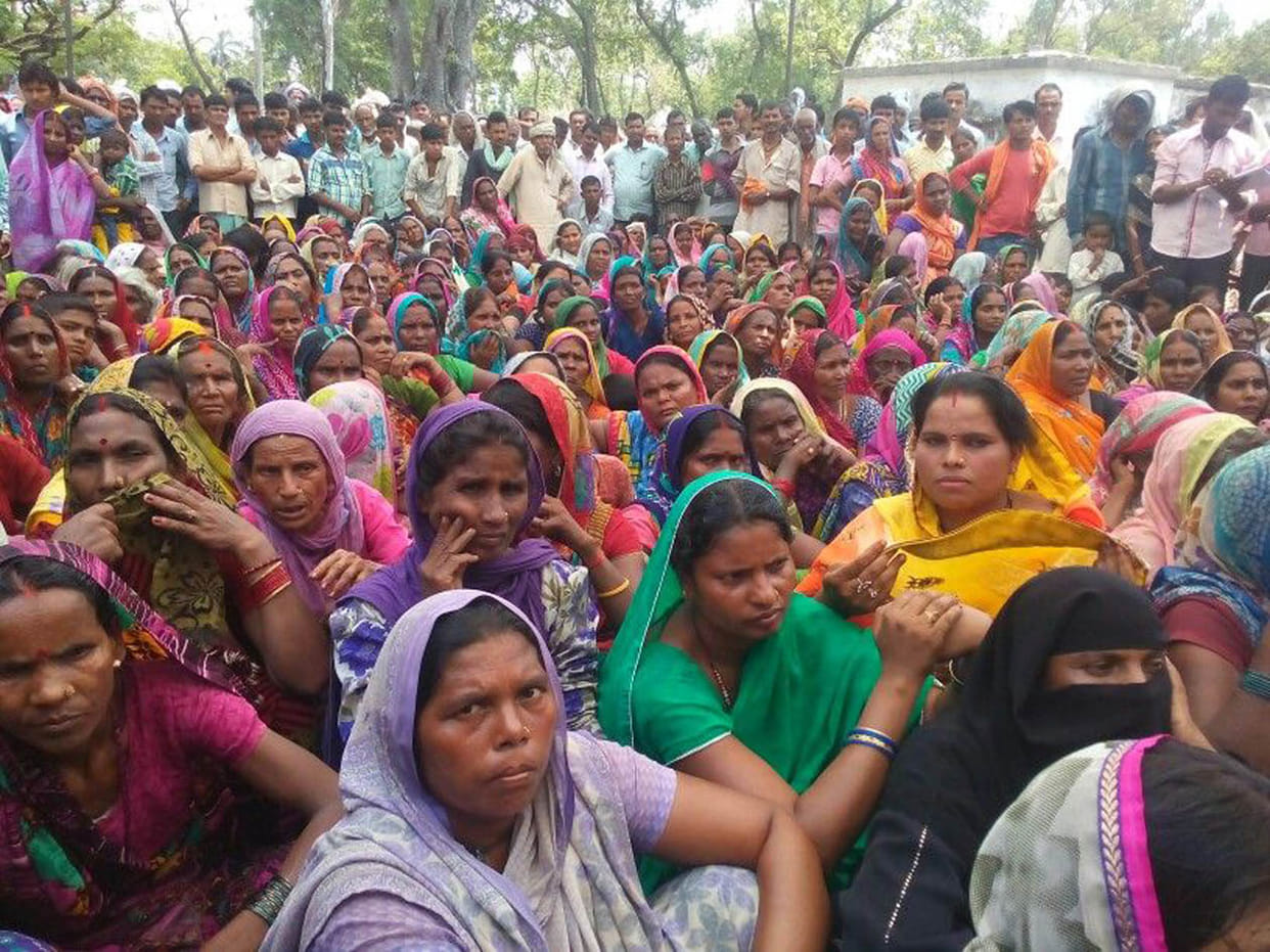 The open meeting was stormy Bulhwa village