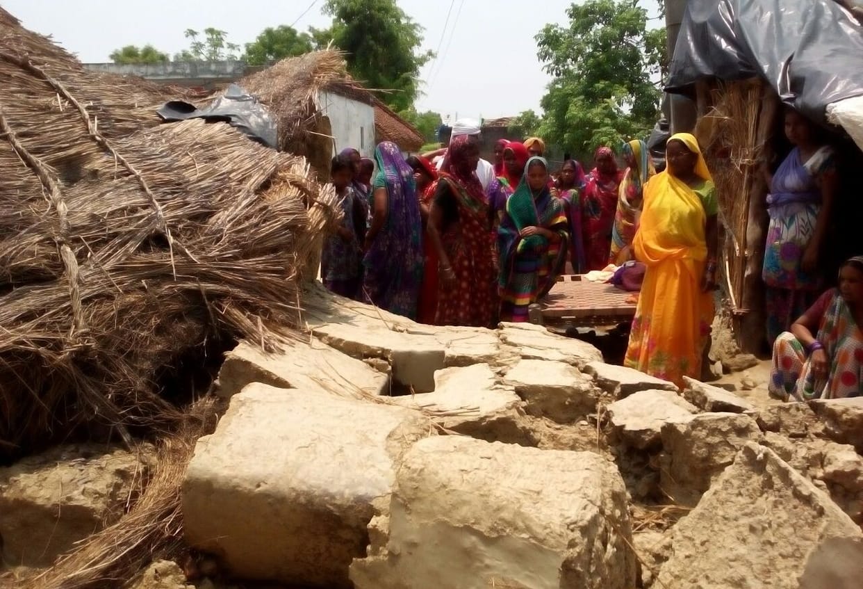  Earthen wall collapsed, killing child