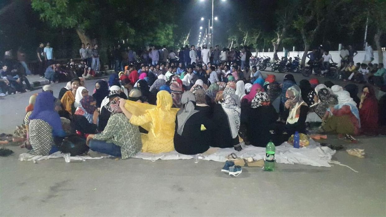Encompass students at night , demands were met