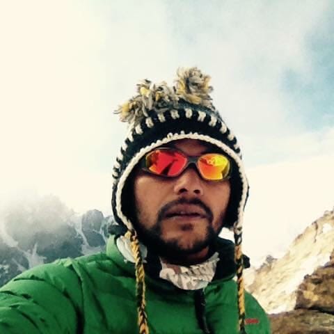 bhupesh went to win mount gangotri