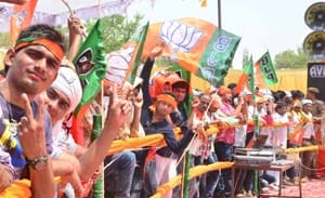 Jai Shri Ram , the BJP did not forget , the proclamation of plenty