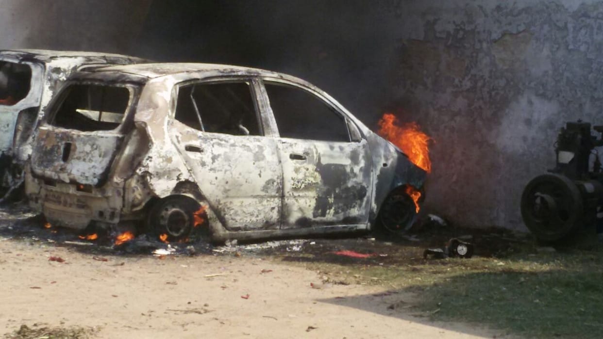 Conflict in Adarsh Nagar Colony.