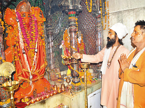Hanuman's devotion town