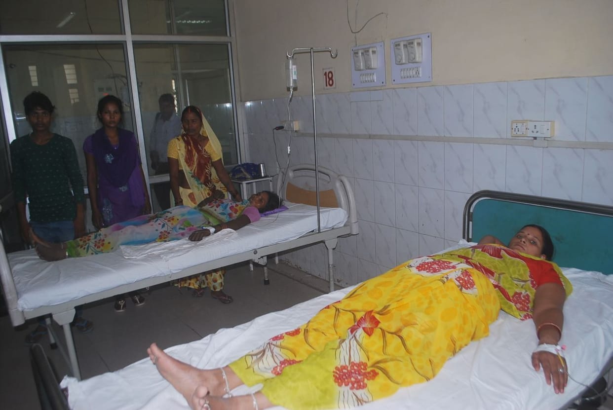 Child deaths from dairia, six sick