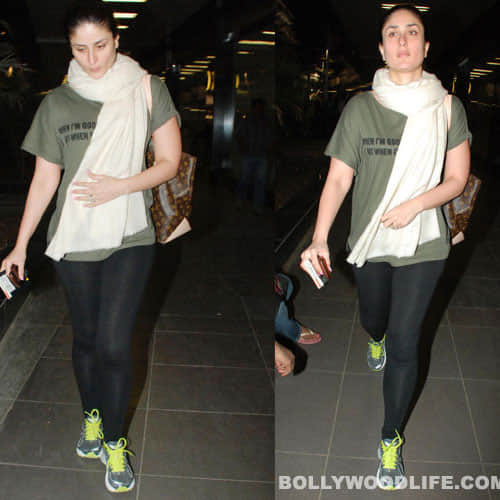 kareena kapoor is 3 and a half months pregnant 